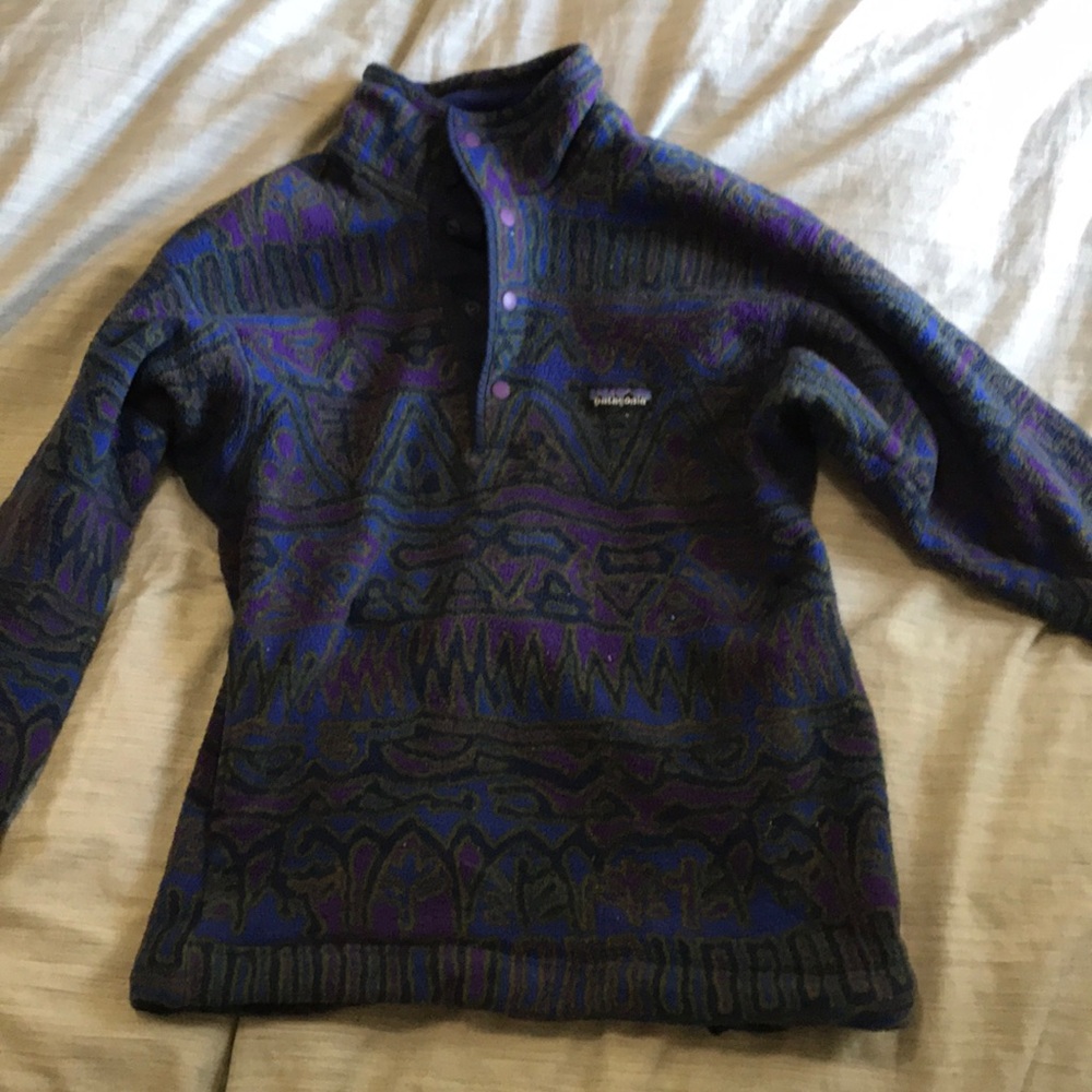 Retro Patagonia Snap-T fleece pullover